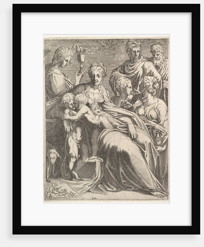 Virgin and Child with Saints, ca. 1550-56 by Leon Davent