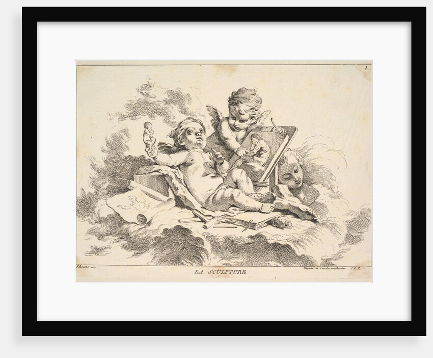 Sculpture by Louis Felix de la Rue