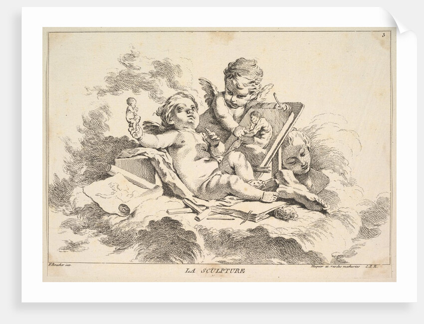 Sculpture by Louis Felix de la Rue