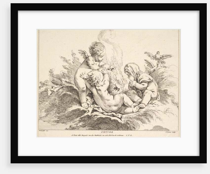 Winter by Louis Felix de la Rue