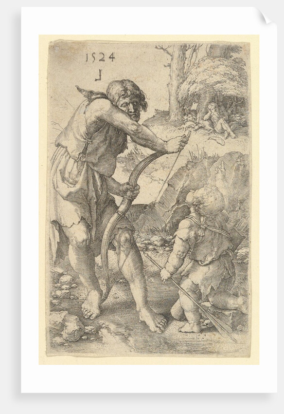 Lamech and Cain, 1524 by Lucas van Leyden