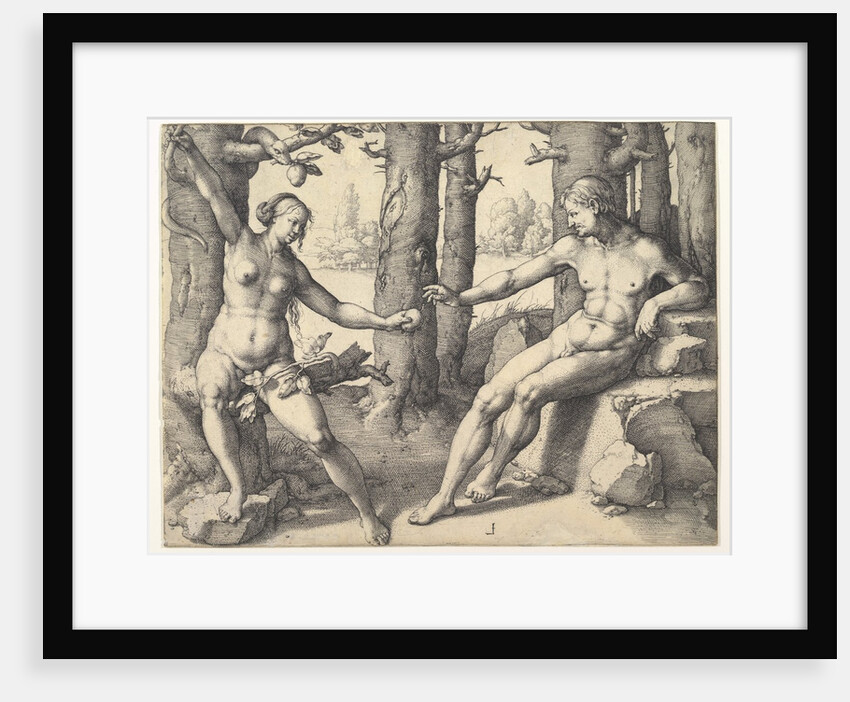 Fall of Man, 1530 by Lucas van Leyden
