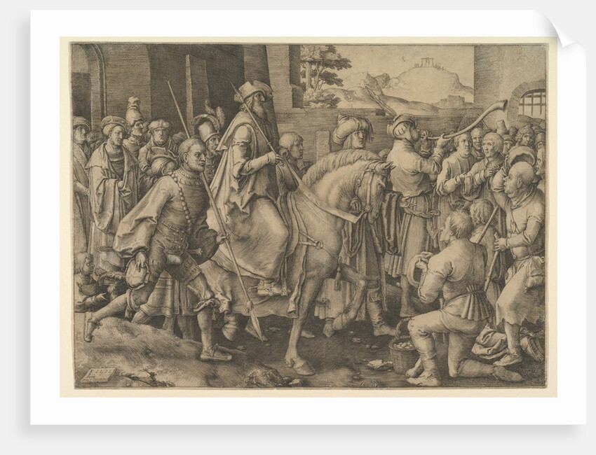 The Triumph of Mordecai, 1515 by Lucas van Leyden