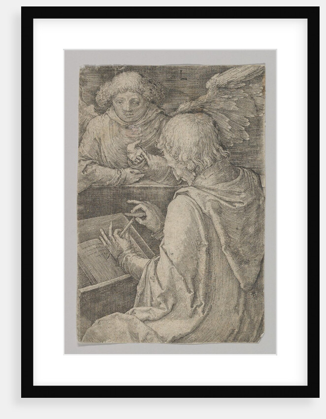St. Matthew, from the series The Four Evangelists, 1518 by Lucas van Leyden