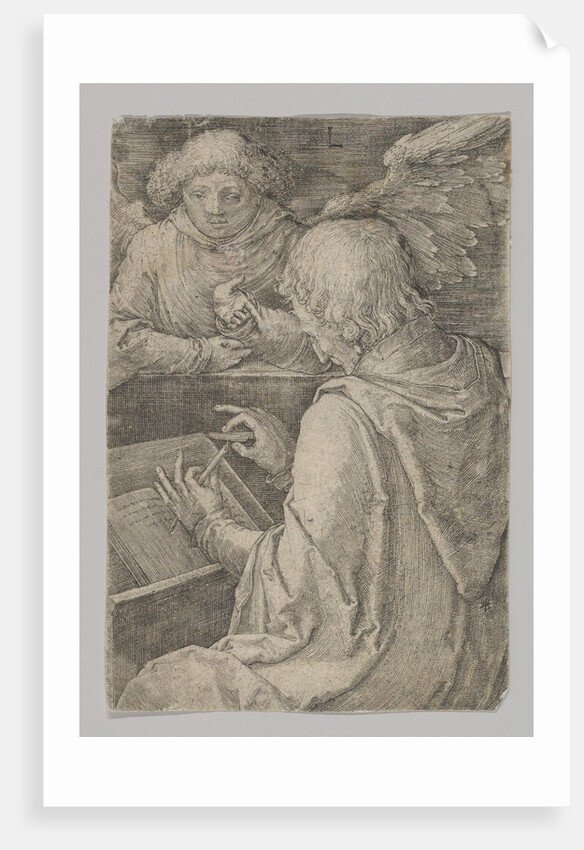 St. Matthew, from the series The Four Evangelists, 1518 by Lucas van Leyden