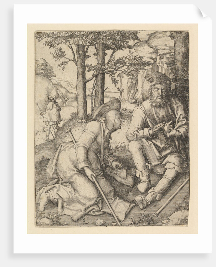 The Pilgrims, ca. 1508 by Lucas van Leyden