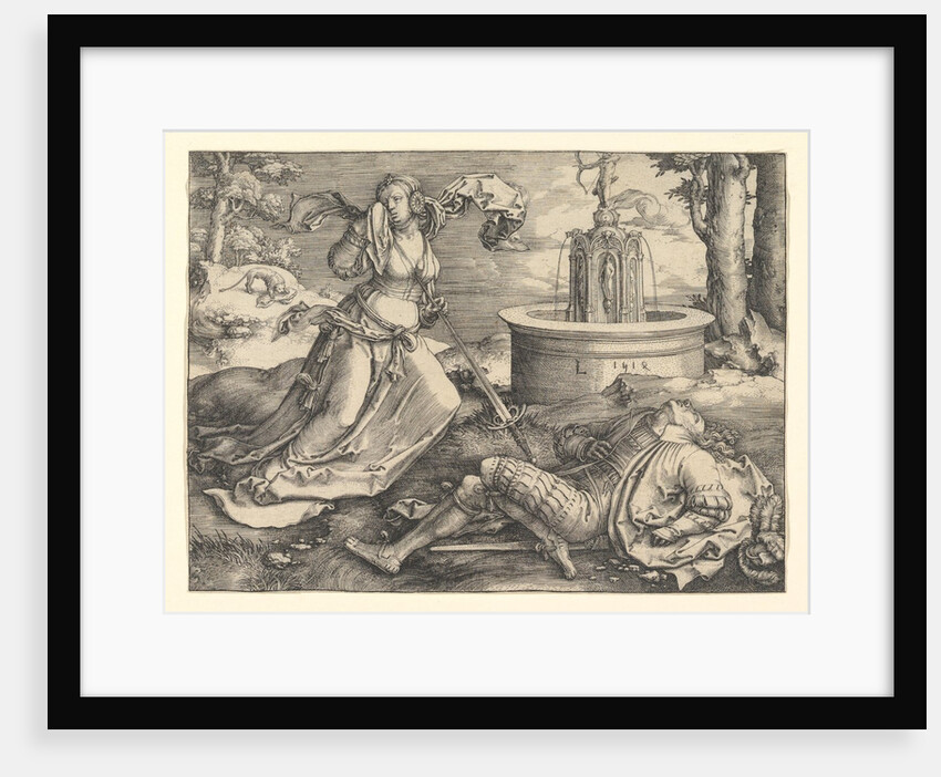 Pyramus and Thisbe, 1514 by Lucas van Leyden