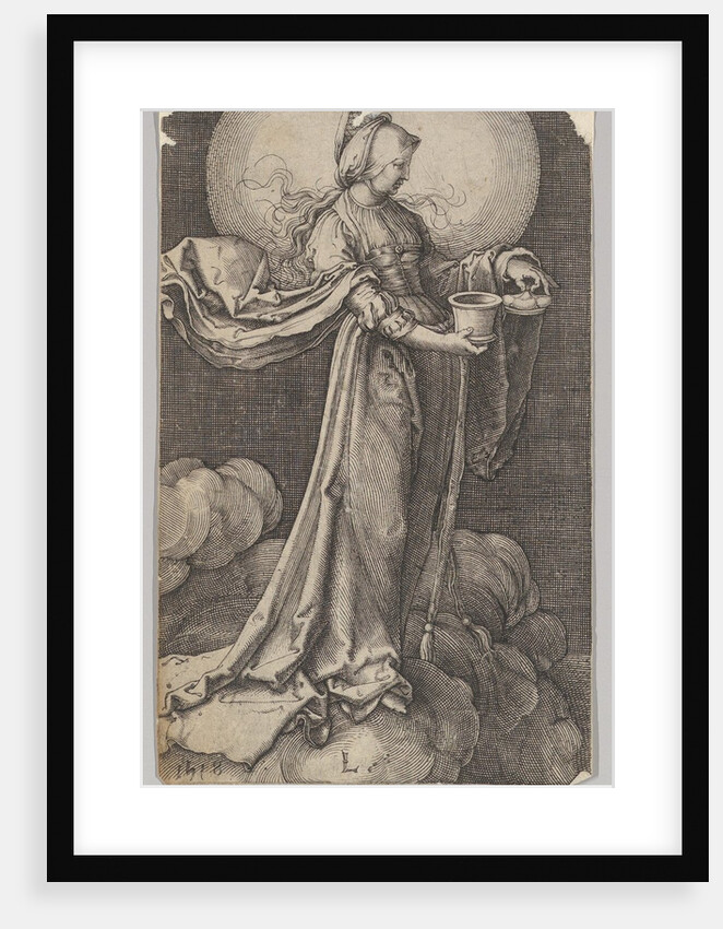 St. Mary Magdalene on the Clouds by Unknown
