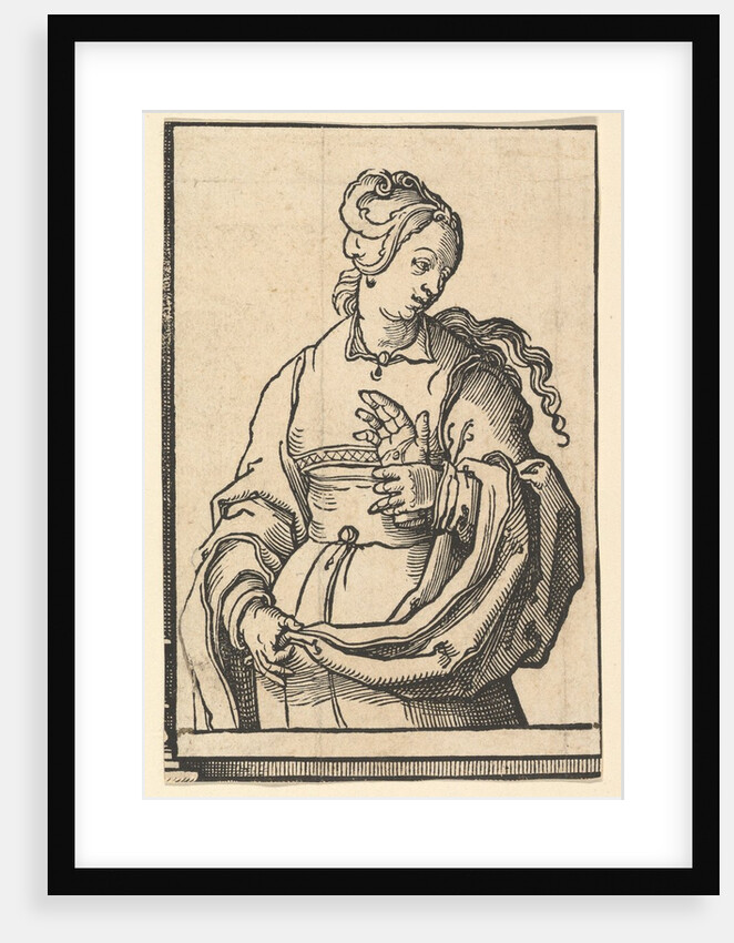 Tiburtine Sibyl, from the series of Sibyls, ca. 1530 by Lucas van Leyden