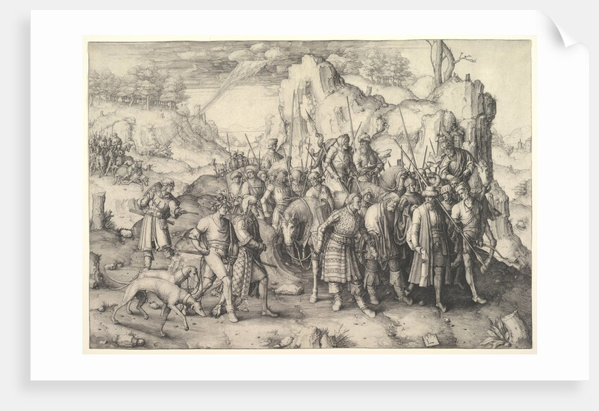 The Conversion of St. Paul, 1509 by Lucas van Leyden