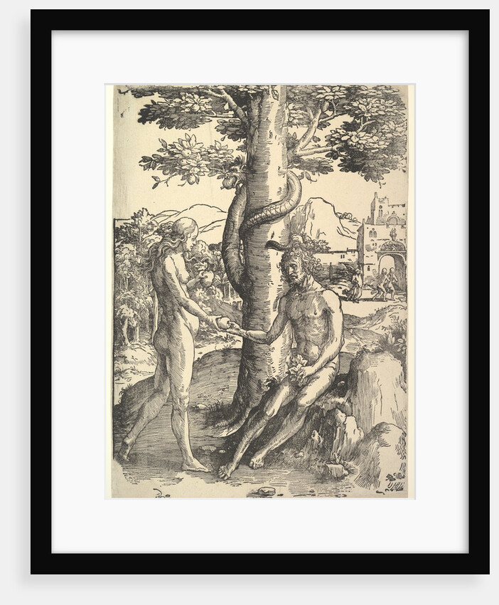Fall of Man,, ca. 1514 by Lucas van Leyden