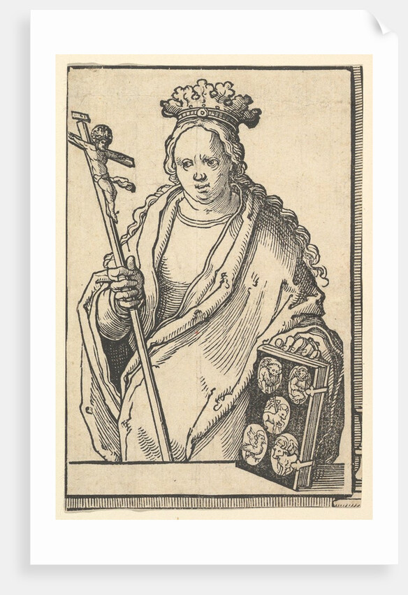Ecclesia Christi, from the series of Sibyls, ca. 1530 by Lucas van Leyden