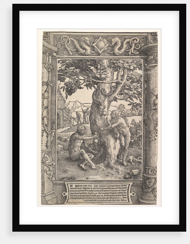 The Fall of Man, ca. 1517 by Lucas van Leyden