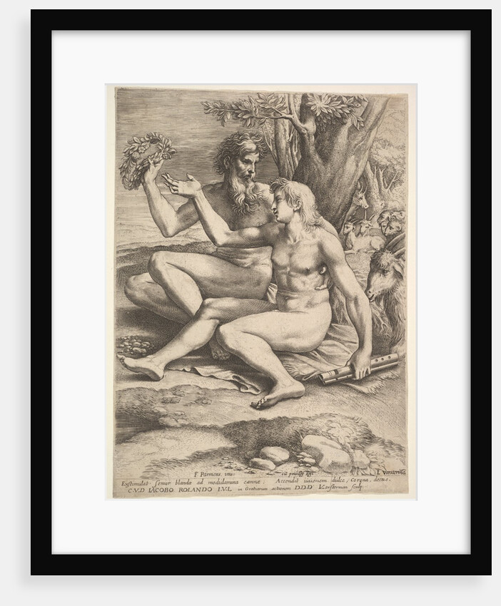 Two Nude Shepherds, 17th century by Lucas Vorsterman