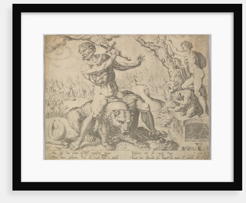 Levi, from the series The Twelve Patriarchs, 1550 by Dirck Volkertsen Coornhert