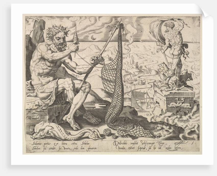 Zebulun, from the series The Twelve Patriarchs, 1550 by Dirck Volkertsen Coornhert