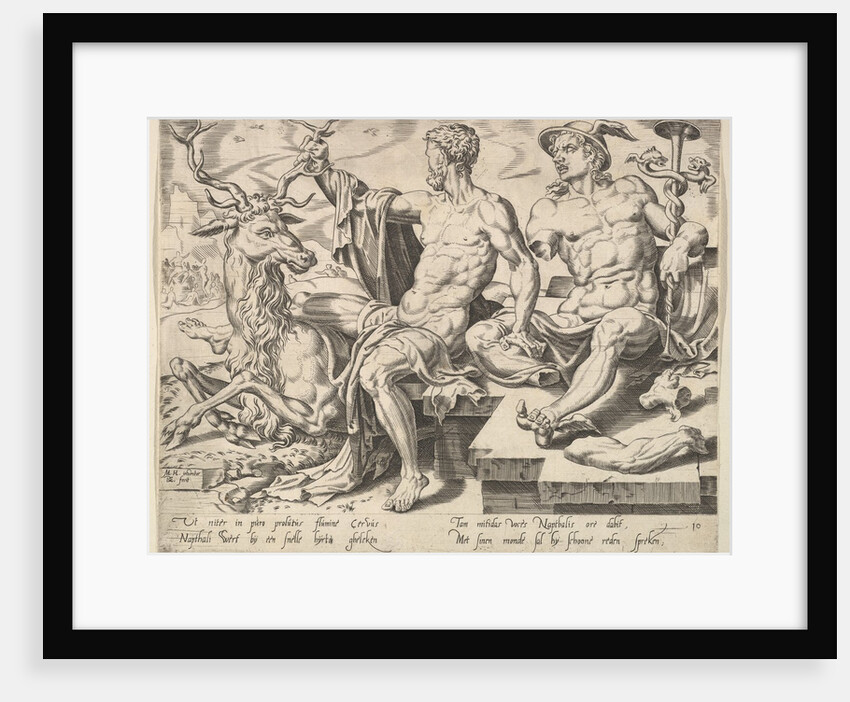 Naphtali, from the series The Twelve Patriarchs, 1550 by Dirck Volkertsen Coornhert