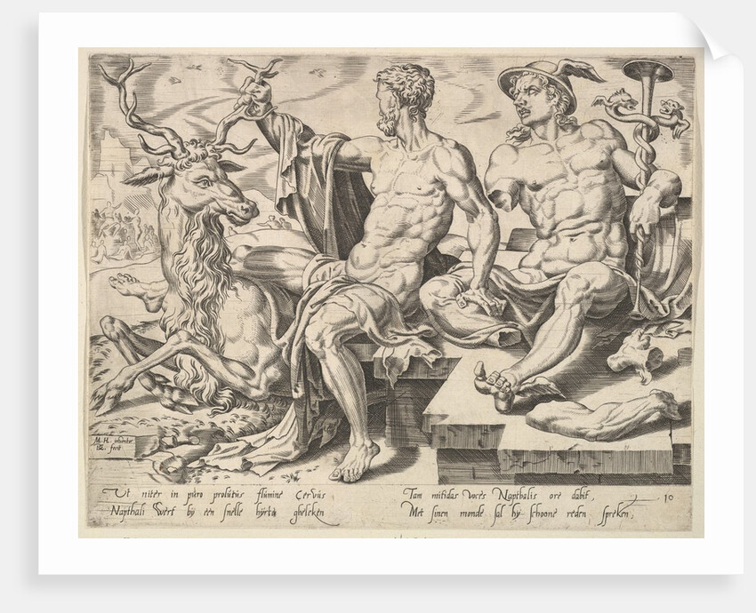 Naphtali, from the series The Twelve Patriarchs, 1550 by Dirck Volkertsen Coornhert