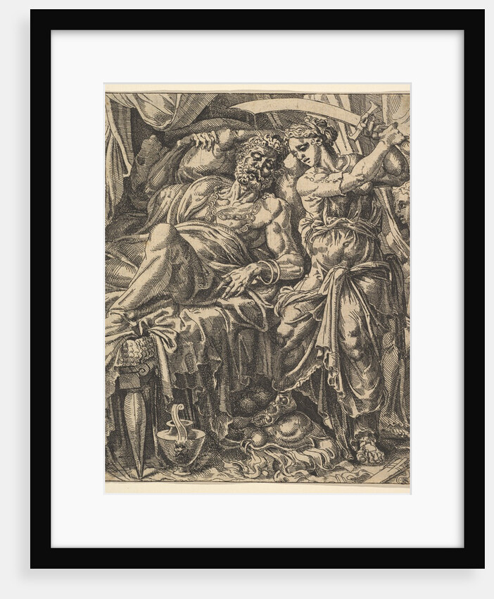 Judith Slaying Holofernes, from The Story of Judith and Holofernes by Dirck Volkertsen Coornhert