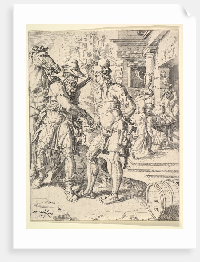 The Parable of the Good Samaritan, 1549 by Dirck Volkertsen Coornhert