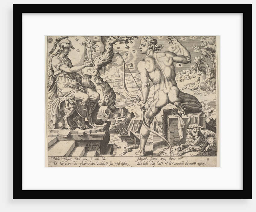 Joseph, from the series The Twelve Patriarchs, 1550 by Dirck Volkertsen Coornhert