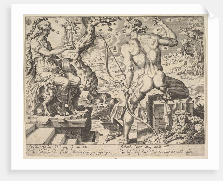 Joseph, from the series The Twelve Patriarchs, 1550 by Dirck Volkertsen Coornhert