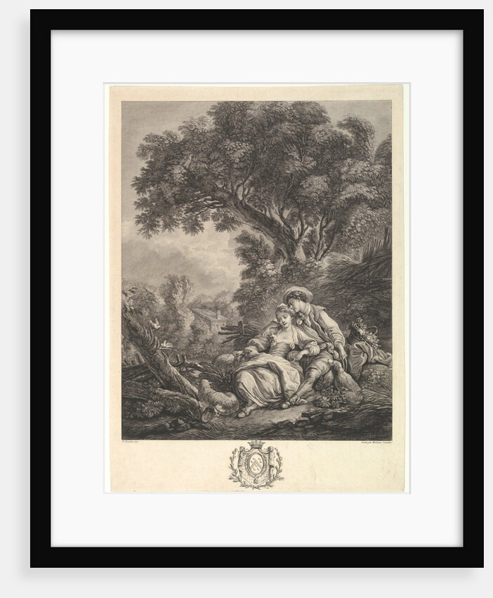 Pensant-ils à ce mouton?, late 18th century by Madame Jourdan