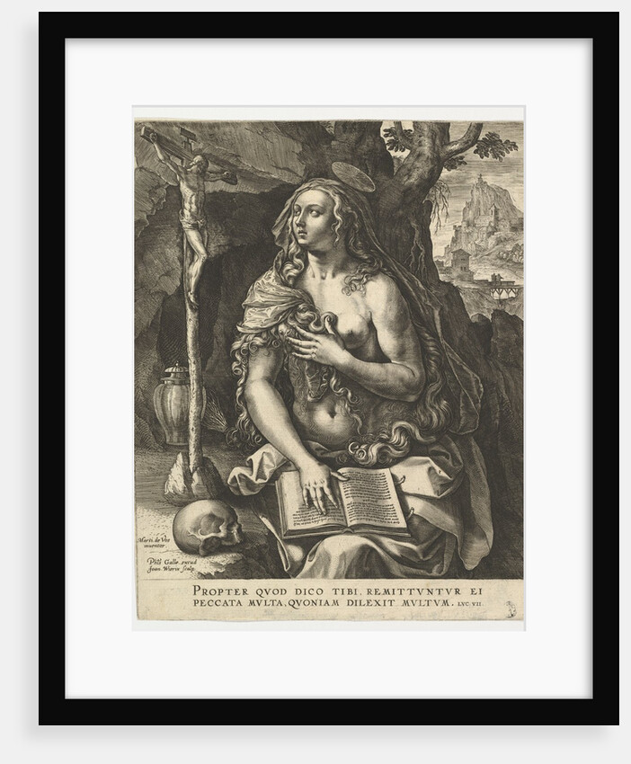 Mary Magdalen by Jan Wierix