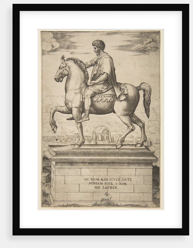Equestrian Statue of Marcus Aurelius, 1515-27 by Marco Dente