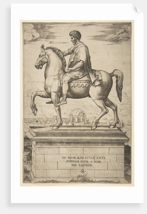 Equestrian Statue of Marcus Aurelius, 1515-27 by Marco Dente