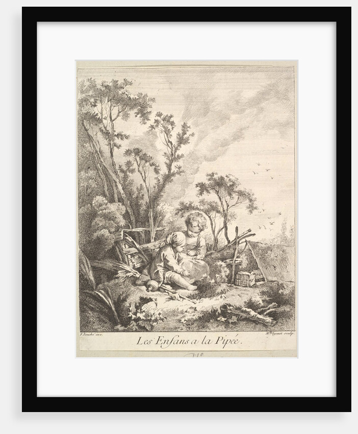 Children Catching Birds by Marie Madeleine Igonet