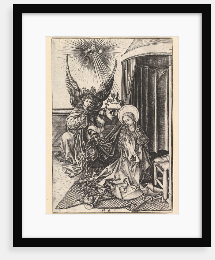 The Annunciation, ca. 1435-1491 by Martin Schongauer