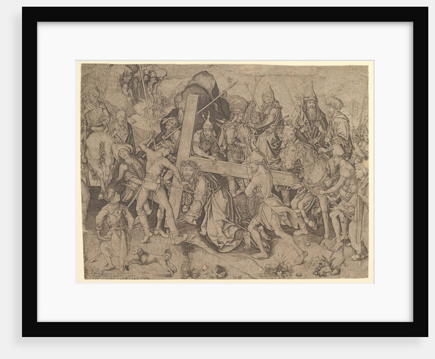 Christ Carrying the Cross, 15th century by Wolf Huber
