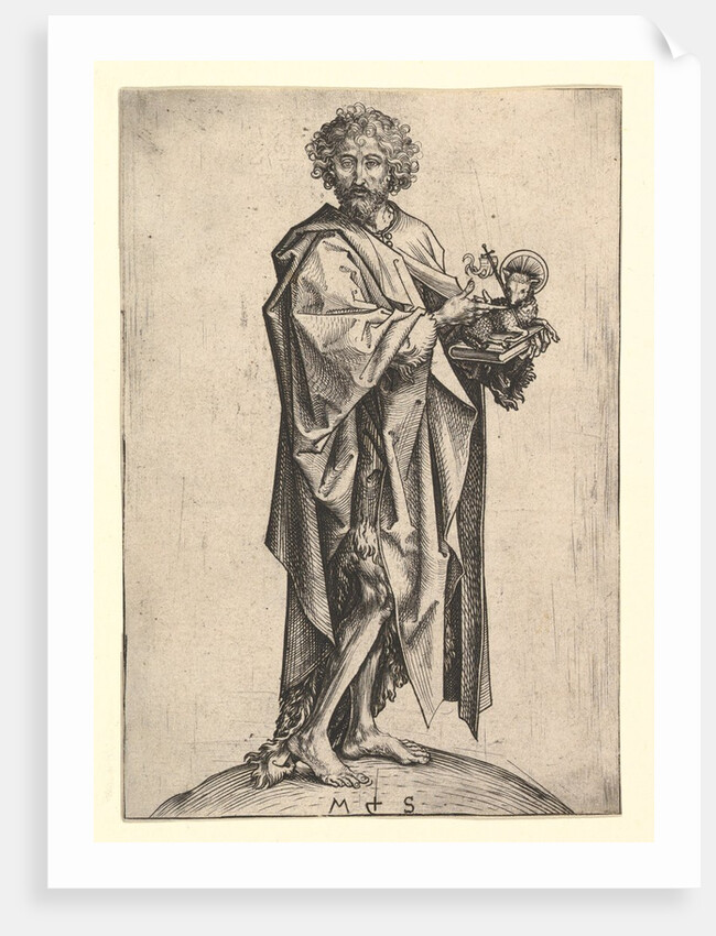 St. John the Baptist, ca. 1435-1491 by Martin Schongauer