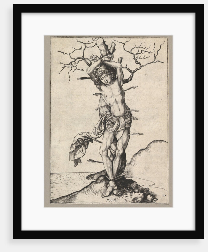 Saint Sebastian, ca. 1435-1491 by Martin Schongauer