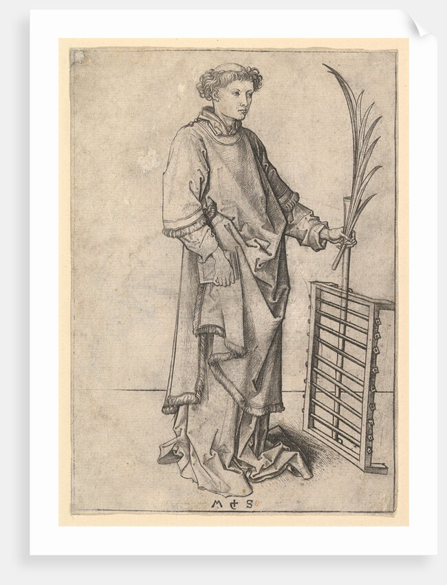 St. Lawrence, ca. 1435-1491 by Martin Schongauer