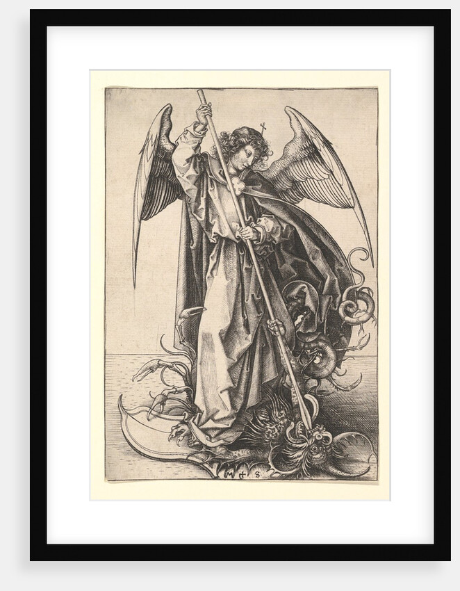 St. Michael, ca. 1435-1491 by Martin Schongauer