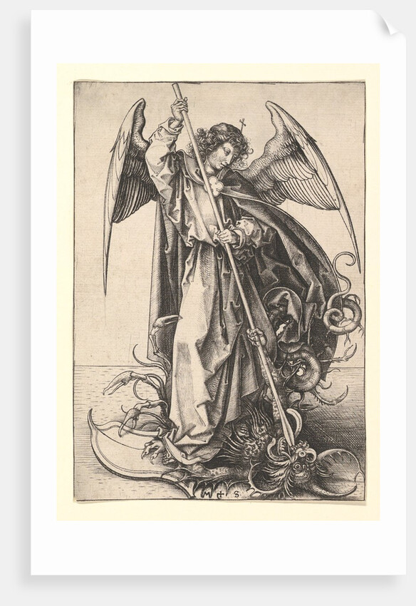 St. Michael, ca. 1435-1491 by Martin Schongauer