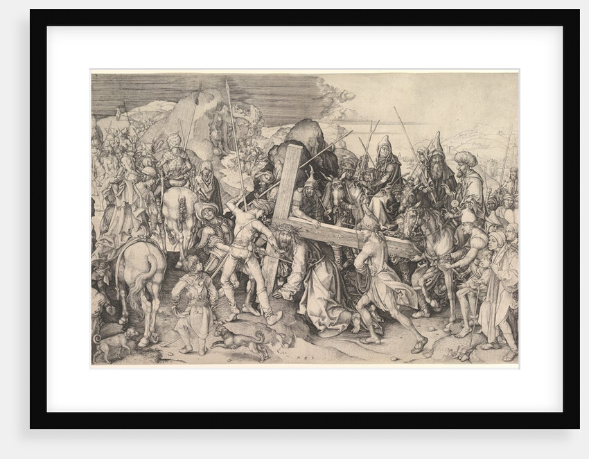 Christ Carrying the Cross, ca. 1475-80 by Martin Schongauer