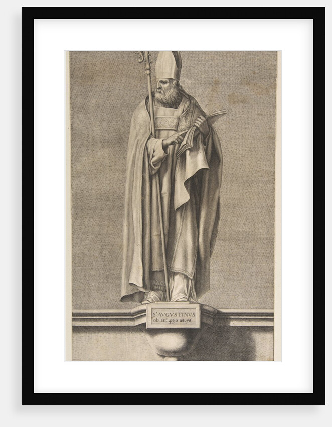 St. Augustine by Nicolas Pitau
