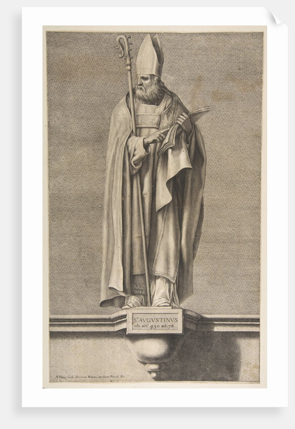 St. Augustine by Nicolas Pitau