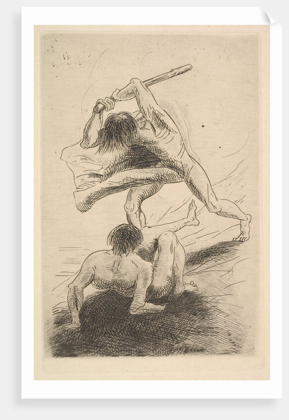Cain and Abel, 1886 by Odilon Redon