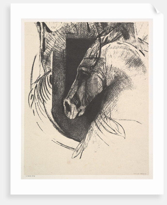 The Charger, 1894 by Odilon Redon