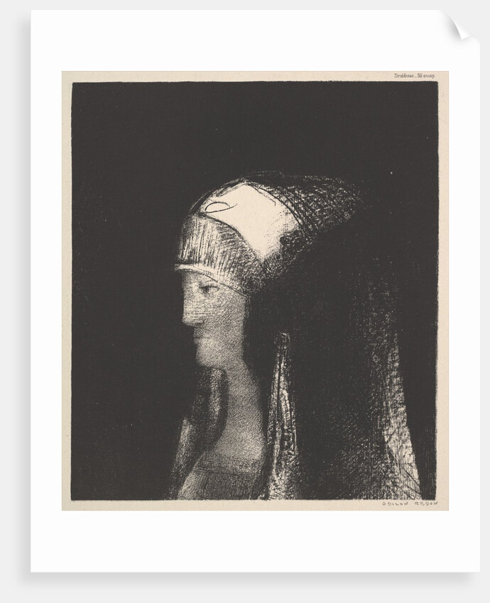 Druidesse, 1891 by Odilon Redon