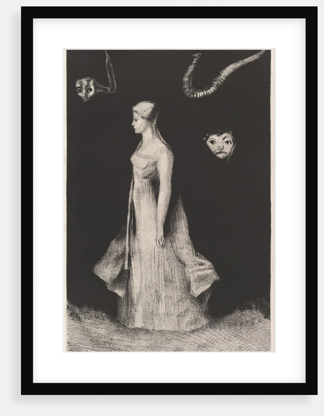 Haunting, 1893-94 by Odilon Redon