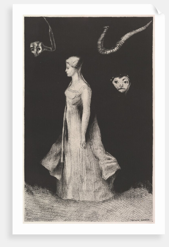 Haunting, 1893-94 by Odilon Redon