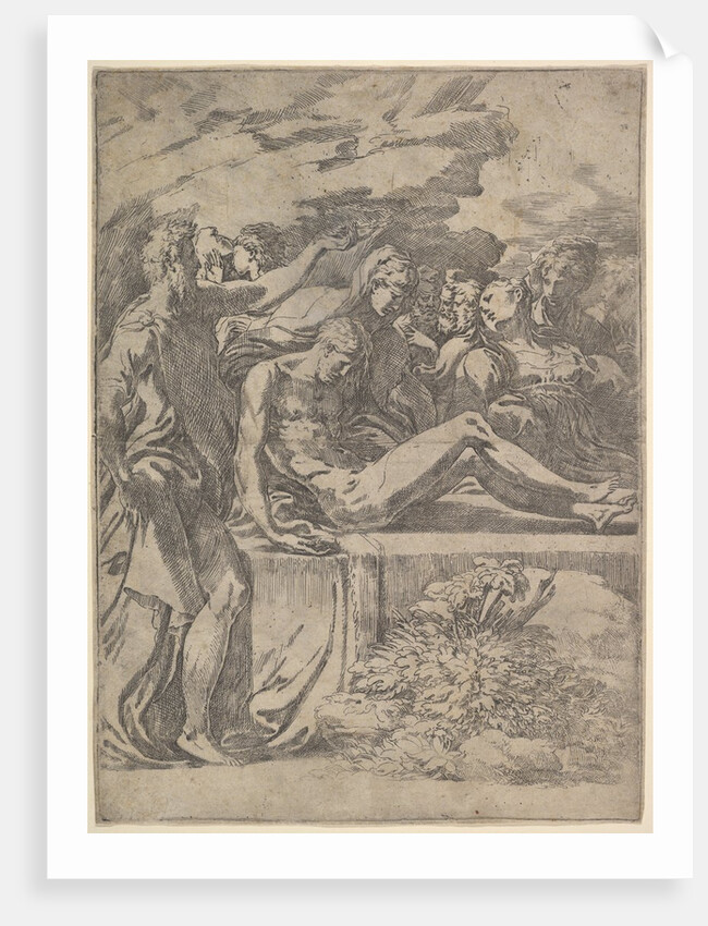 Entombment, ca. 1527-30 by Parmigianino
