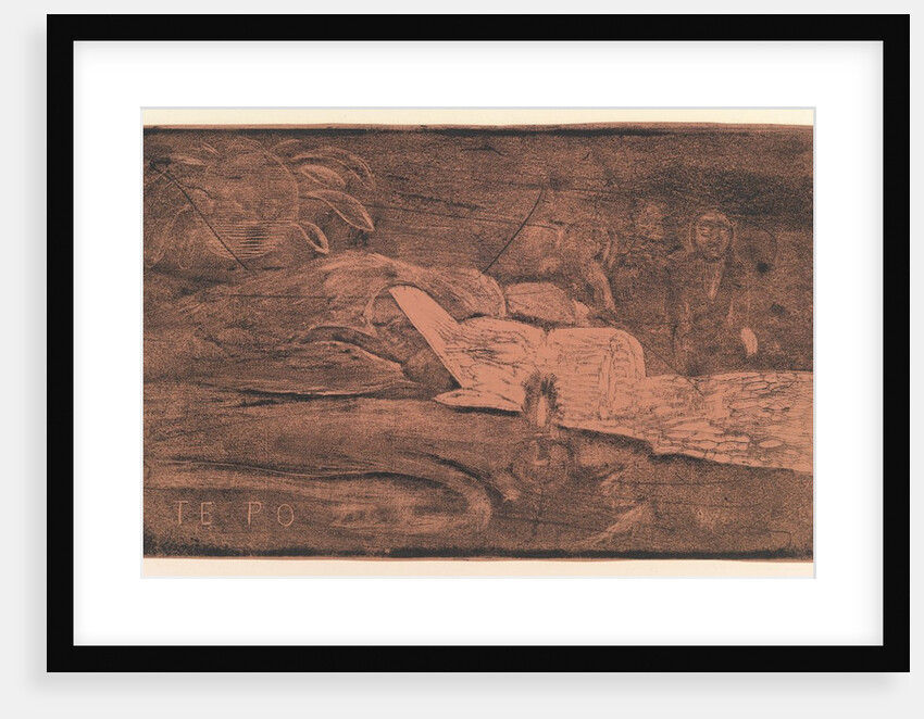 Te Po, 1893-94 by Paul Gauguin