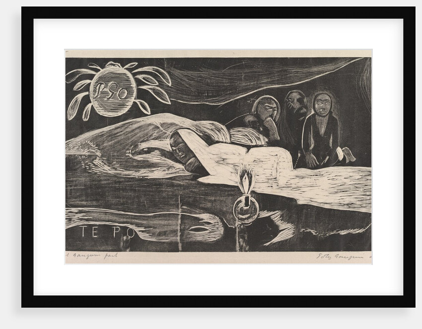 Te Po, 1893-94 by Paul Gauguin