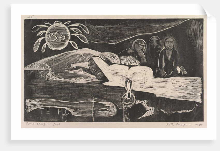 Te Po, 1893-94 by Paul Gauguin